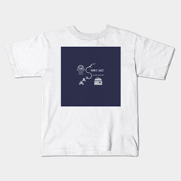 Sushi & Jazz Kids T-Shirt by Beni-Shoga-Ink